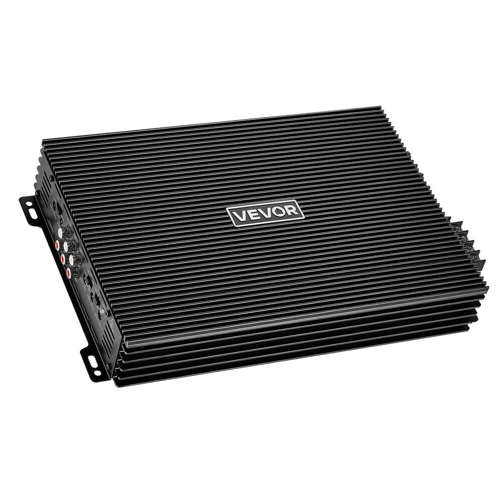 Car Audio Amplifier, 4-Channel Bridgeable Car Amplifier, Multichannel Class AB Stereo Amp, Max. 4 X 200W At 4 Ohms / 4 X 400W At 2 Ohms, High Output,
