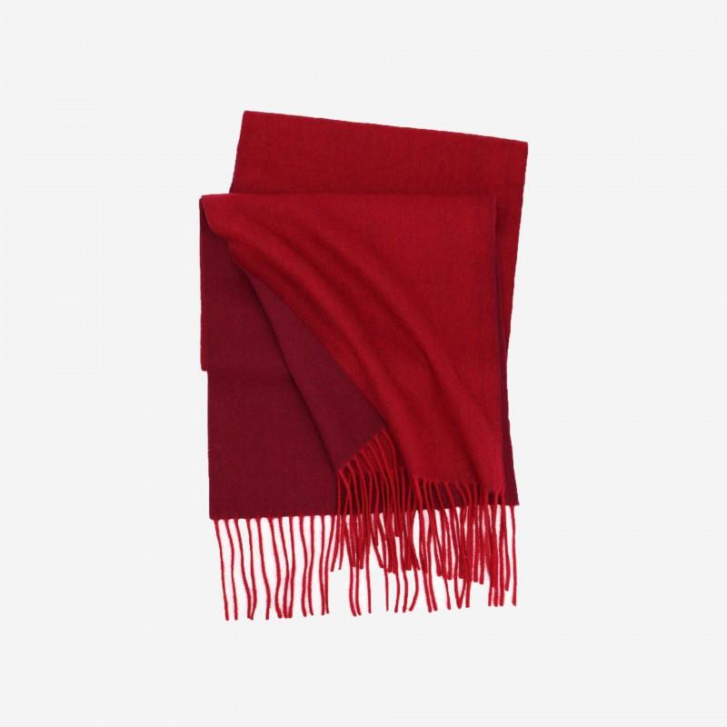 100% Pure Wool Scarf Women Men Winter Warm Lightweight Elegant Plain Wrap Shawl Daily Office Chic Style