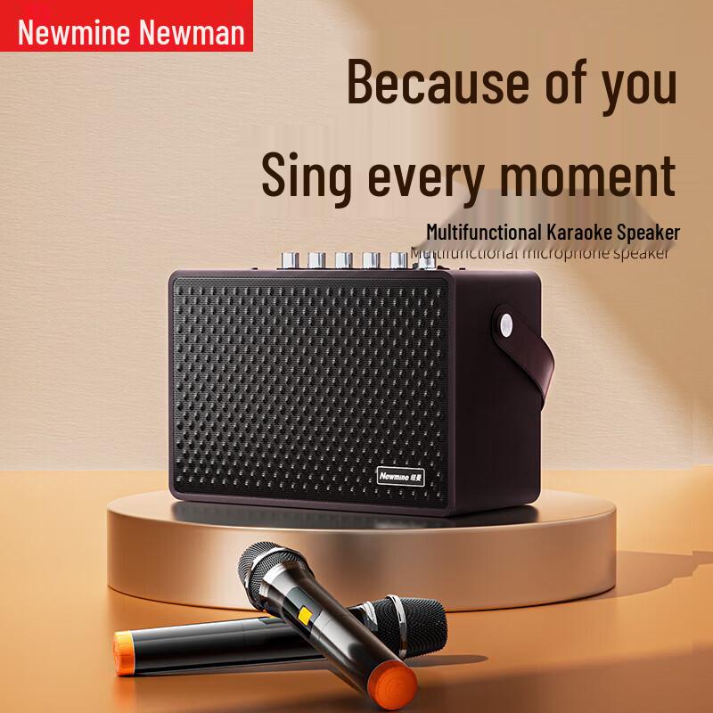 

Newman K222 Portable Bluetooth Speaker with Dual Microphones