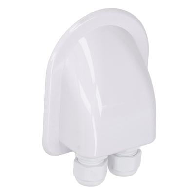 ABS Cable Junction Box Waterproof Solar Panel Double Wire Cable Entry Gland Box for External Power Wiring