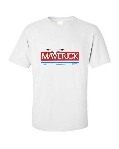 

1970-77 Ford Maverick Muscle and Classic Car Emblem T-shirt Single Or Double Print 3XL