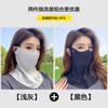 Breathable Anti-ultraviolet High-value Sunscreen Face Mask, Summer Sunshade Cycling Mask, Ice Silk Seamless Neck Mask