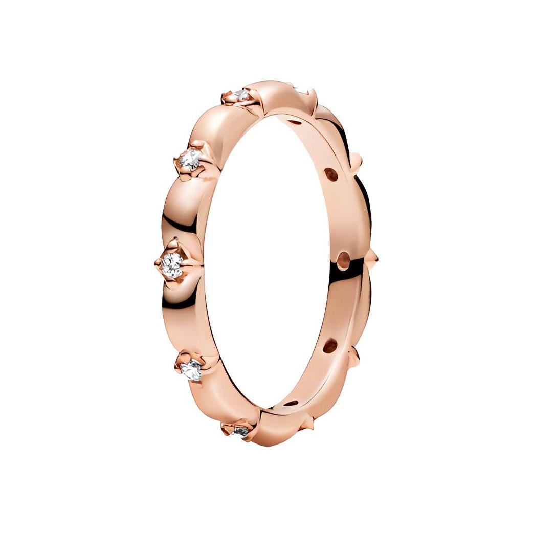 Pandora Petal Ring Rose Gold Women rings 188791C01 48