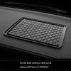 Universelles Anti-Rutsch-Klebepad für Auto-Armaturenbrett, Handyhalter-Matte, Anti-Rutsch-Kristall-Strassstein-Matte, Innenzubehör