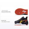 Li Ning Youth Yu Shuai 16 Mid Anti-Slip Shock Absorption Wear-Resistant Rebound Basketball Shoes Kids Basketball Shoes Black Yellow Orange YKBT012-5