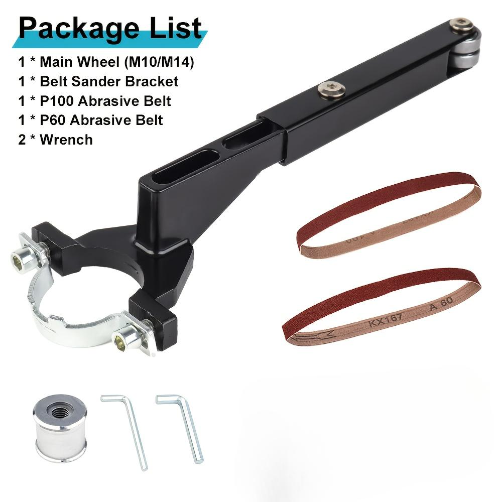 

Адаптер для угловой шлифмашины, ленточная шлифовальная машина, инструмент для преобразования для заточки, полировки и обрезки, с волокнистой основой, не требует источника питания, модификация, насадка