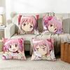 PPuella MMagi Madoka MMagica Pillow Case Living Room Sofa Cushion Cover Suitable For Home Bedroom Room Decoration