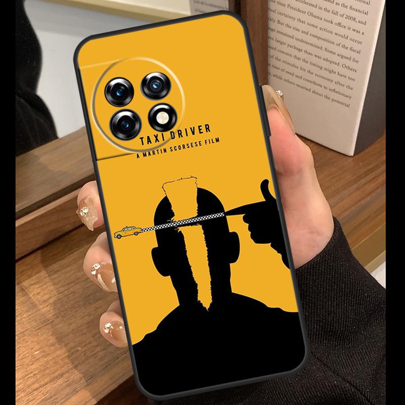

Taxi Driver 1976 film poster Case For OnePlus Nord 5 CE 2 3 4 Lite N20 N30 OnePlus 15 R 13R 12R 10T 13T 10 11 12 13 Cover OnePlus Nord N20