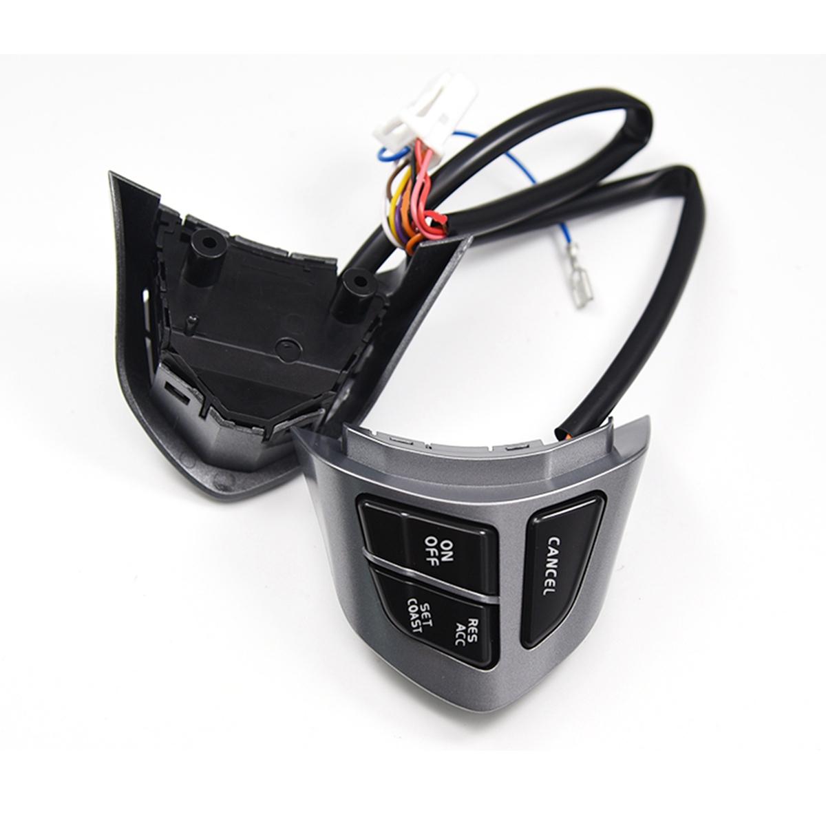 Steering Wheel Audio Radio Cruise Control Switch Red Backlight Accessories Plastic For Suzuki Grand Vitara NONE
