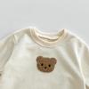 Korean Autumn Baby Romper: Cute Bear Pullover for Newborns, Boys & Girls - Ideal for Outdoor Play
