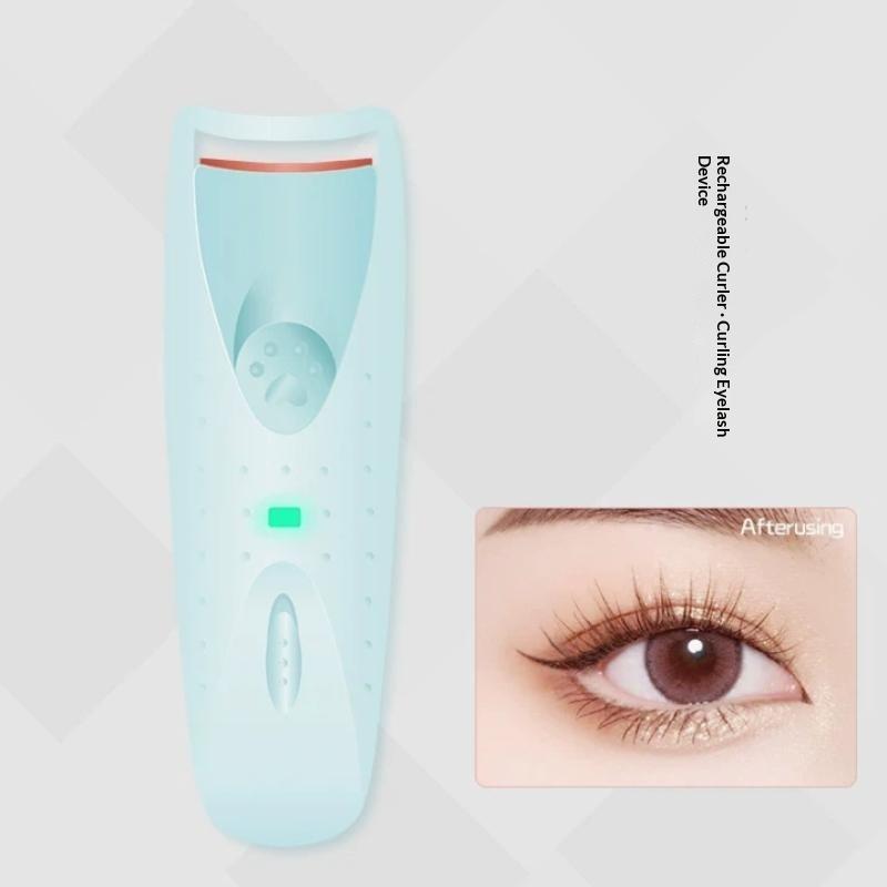 Electric Heated Eyelash Curler Beginner Friendly Long Lasting Fast Heating Lash Clip for Women Makeup