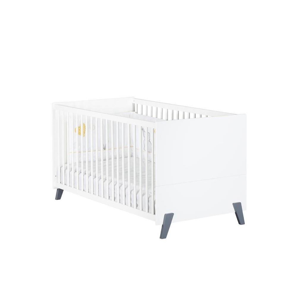 Buy Babyprice JOY GRAY Little Big Bed Convertible Bed 140x70 at