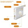 Under Cabinet Lighting Motion Sensor Closet Lamp 2200mAh USB Rechargeable Closet Lights Adhesive 3 Levels Dimmable Under Counter
