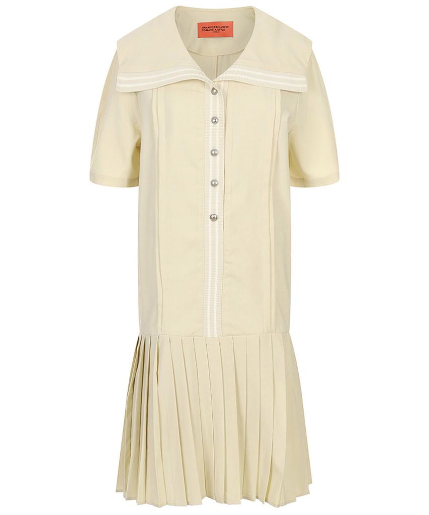 VANAKE Sailor Pleated Dress_Vb46Opud01Z