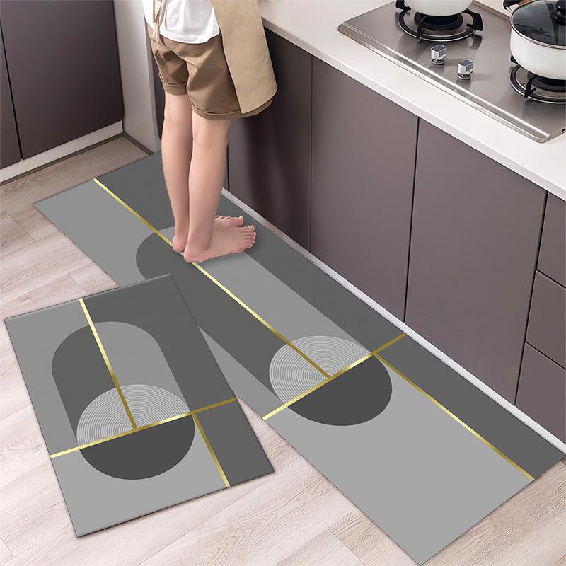 Tapis de cuisine de Style nordique Simple, à la mode, pour la maison, décoration de maison moderne
