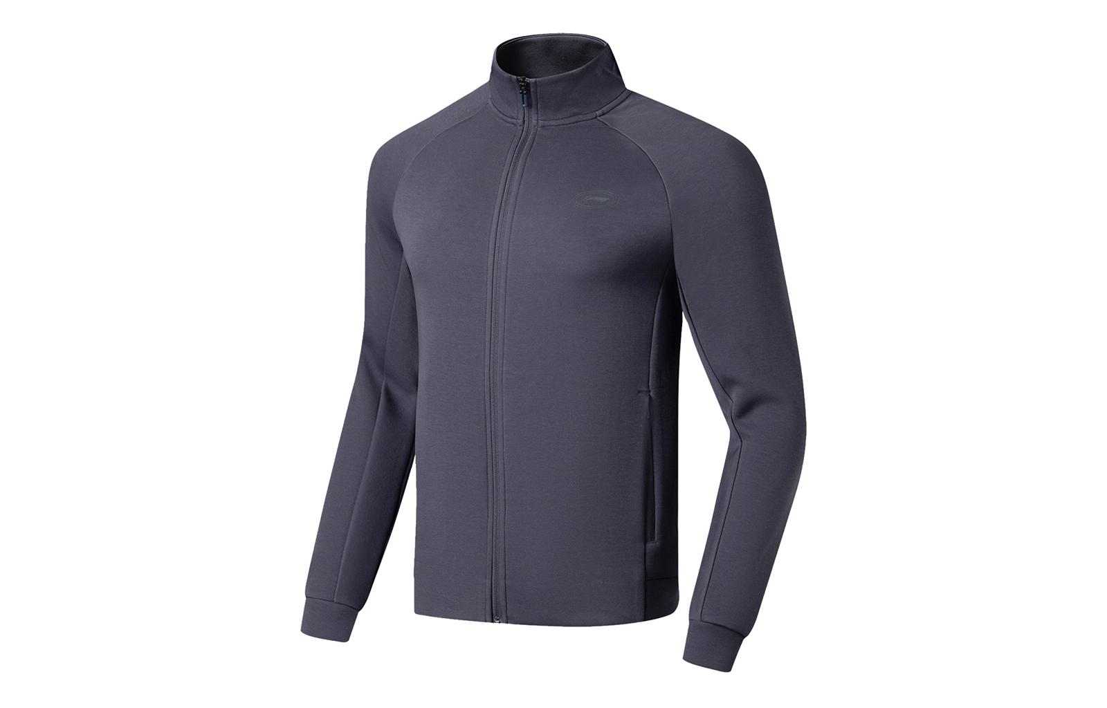 Li Ning Fitness Series Sweatshirt Men s Earth Surface Gray AWDT115-7 M