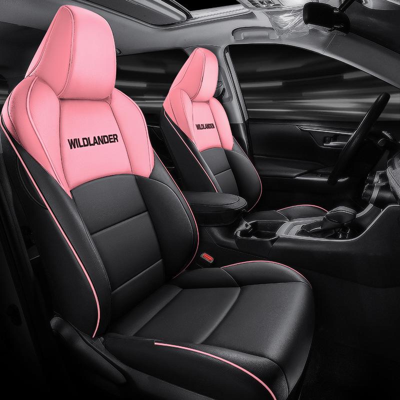 QQG Custom Leather Seat Cover for All-Season Full Coverage - Fits Toyota Venza