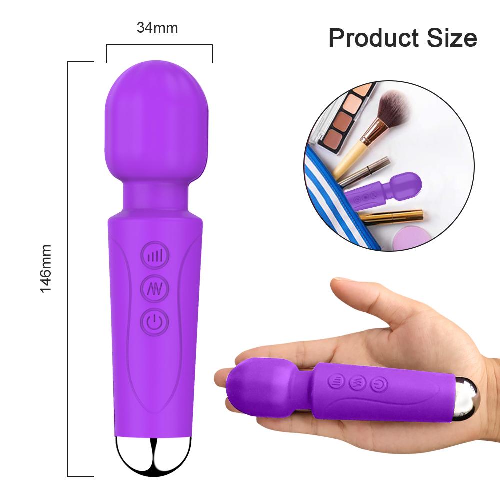 Mini potenti vibratori AV per le donne Bacchetta magica vibratore stimolatore del clitoride femminile massaggiatore vibratore giocattoli del sesso articoli per adulti 18