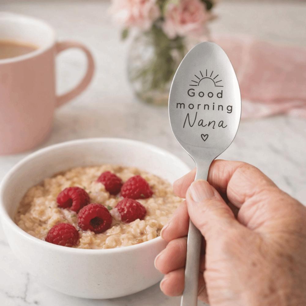 Engraved Design Key of Love Spoon Personalized Text Love Letter Spoon  Romantic Gift