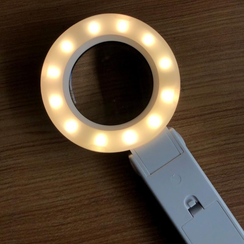 16X Magnifying Glass Magnifiers Eye Loupes 90° Bendable Illuminated Magnifying Lens for Reading Inspection Jewelry