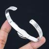 Sisters Day Deal 925 Sterling Silver Scolecite Stone Engagement Bangle Jewelry
