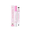 Zephoco Dual Waterproof Eyeliner & Freckle Pen, Light Brown - Smooth, Pigmented, Smudge-Resistant