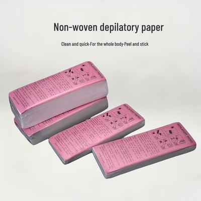 Non-Woven Cotton Pads & Depilatory Wax Paper Set with Depilatory Cream and Honey Wax