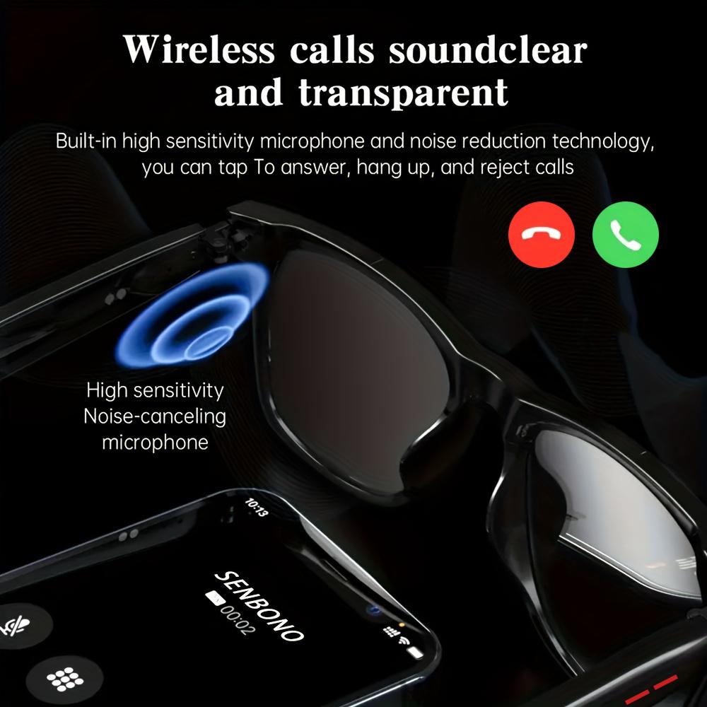 New Smart Wireless Bluetooth Glasses TWS Listen to music and answer phone calls Men Women Fashion Sunglasses Eyeglasses