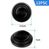 Car Door Cushion, Set of 12, Door Noise Insulation, Shock Absorber, Door Cushion, Waterproof,