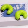 Simulated Caterpillar Squeeze Toy Slow Rising Anti-Anxiety Worm Fidget Toy Soft Stretchy Decompression Sensory Toy
