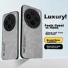Vivo X100s Phone Case, Vivo X100s Protective Cover, Upgraded Skin-Like Matte Lens Full Protection Personalized Silicone Case - Smoke Gray