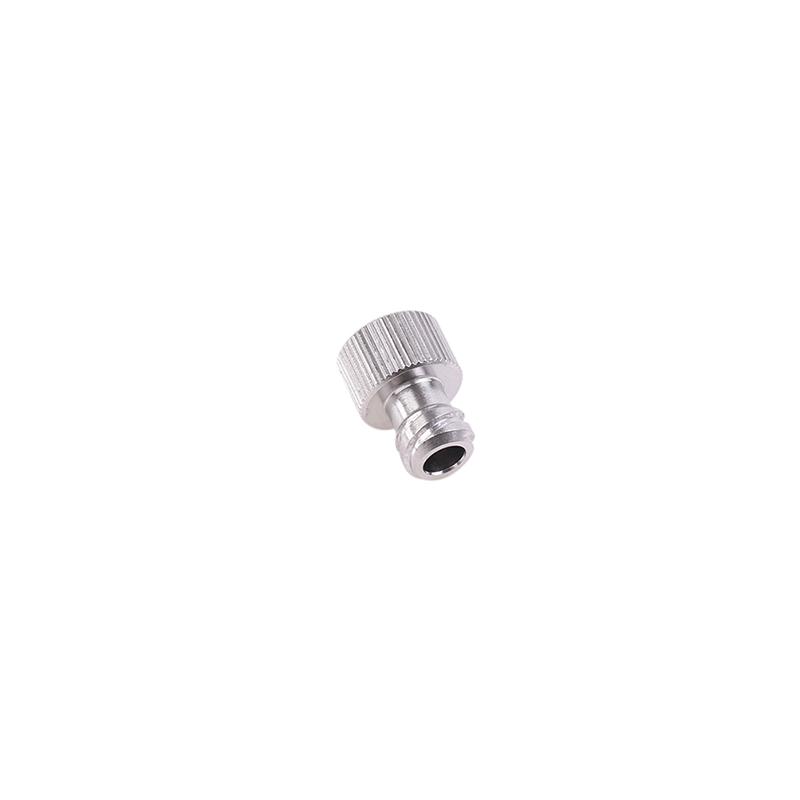 Syringe Stainless Steel Tip Caps With Luer Lock Screw Type Connection Luer Plug