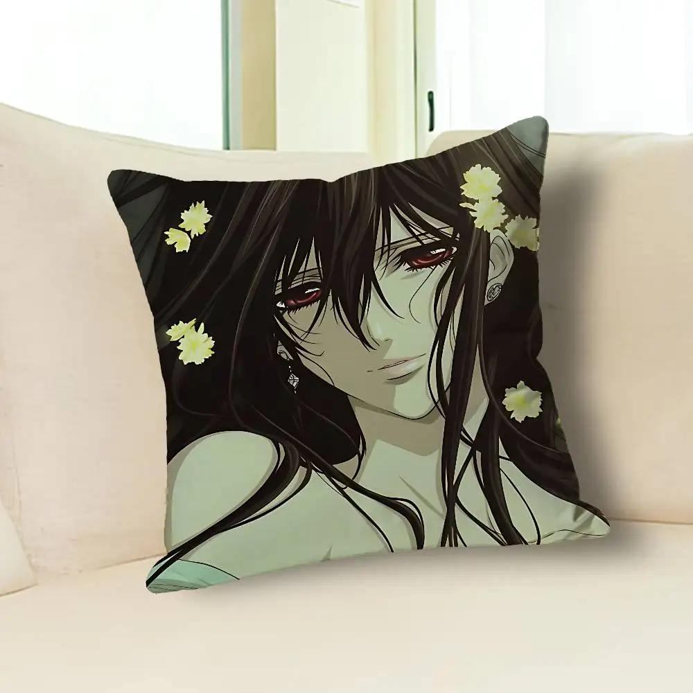 V-Vampire Comics K-Knights Pillow Cases for Bedroom Living Room Sofa Home Decor Polyester Cushion Cover with Zipper