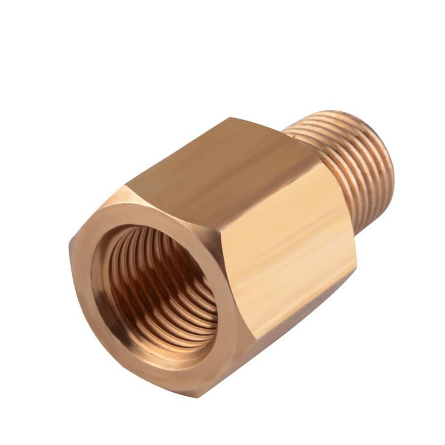New 1/8 NPT Female To 1/8 BSPT Male Adapter Gauge Sensor Thread Adapter Reducer Oil Pressure Gauges Adapter