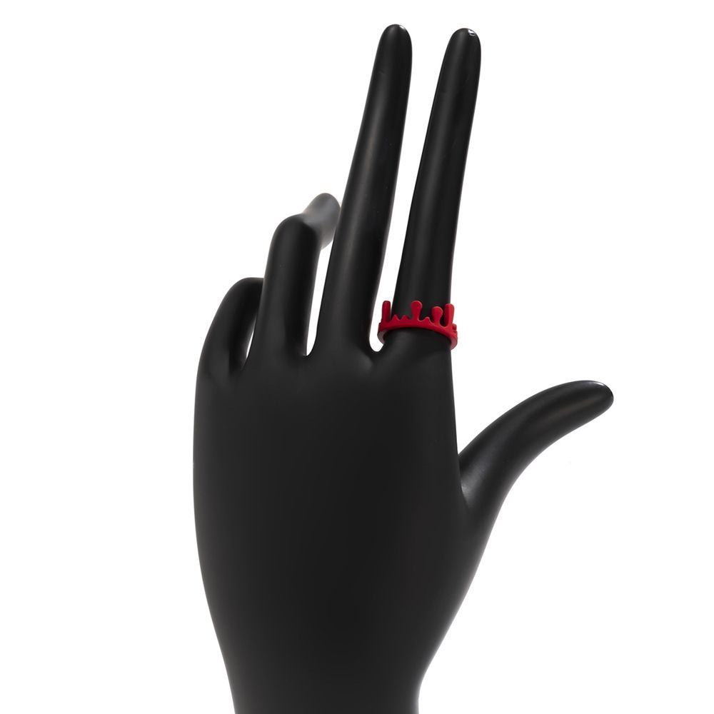 For Women Cutting Bloodstain Men Korean Finger Ring Women Ring Party Jewelry Halloween Opening Ring