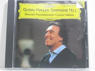 CD CLAUDIO ABBADO BERLIN PHILHARMONIC  Mahler Symphony No. 1 In D Major G POCG4170 DG DEUTSCHE GRA 1996 Japan ObiClassical Used