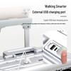TOBOOG Aluminum Frame Luggage with USB & Cup Holder