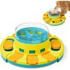 Dog puzzle toy with double layers, slow feeder to relieve boredom and boost IQ