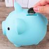 Piggy Bank,Unbreakable Plastic Money Bank,Coin Bank for Girls and Boys,Medium Size Piggy Banks, Practical Gifts for Birthday, Easter, Christmas (Pink)