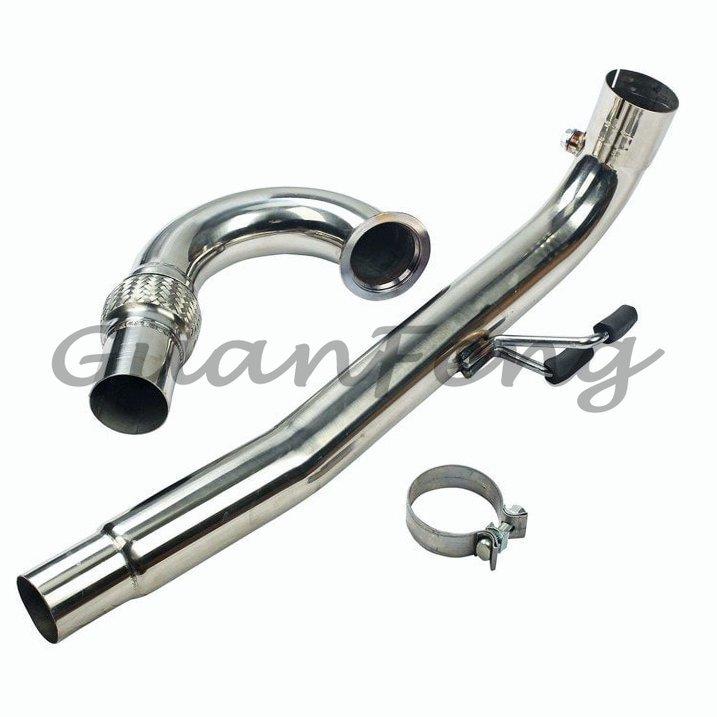 Exhaust Manifold Downpipe Gasket Kit For 2012-2015 For Volkswagen For VW GTI 2.0L 3 Inch Downpipe Exhaust T304