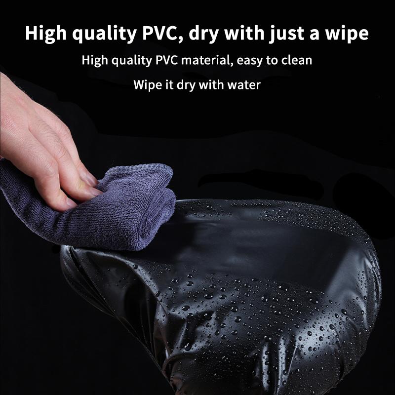 1 Piece Ultralight Portable Road Bicycle Saddle Cover Waterprooof Bike Saddle Cover High Quality Elastic  Seat Cover