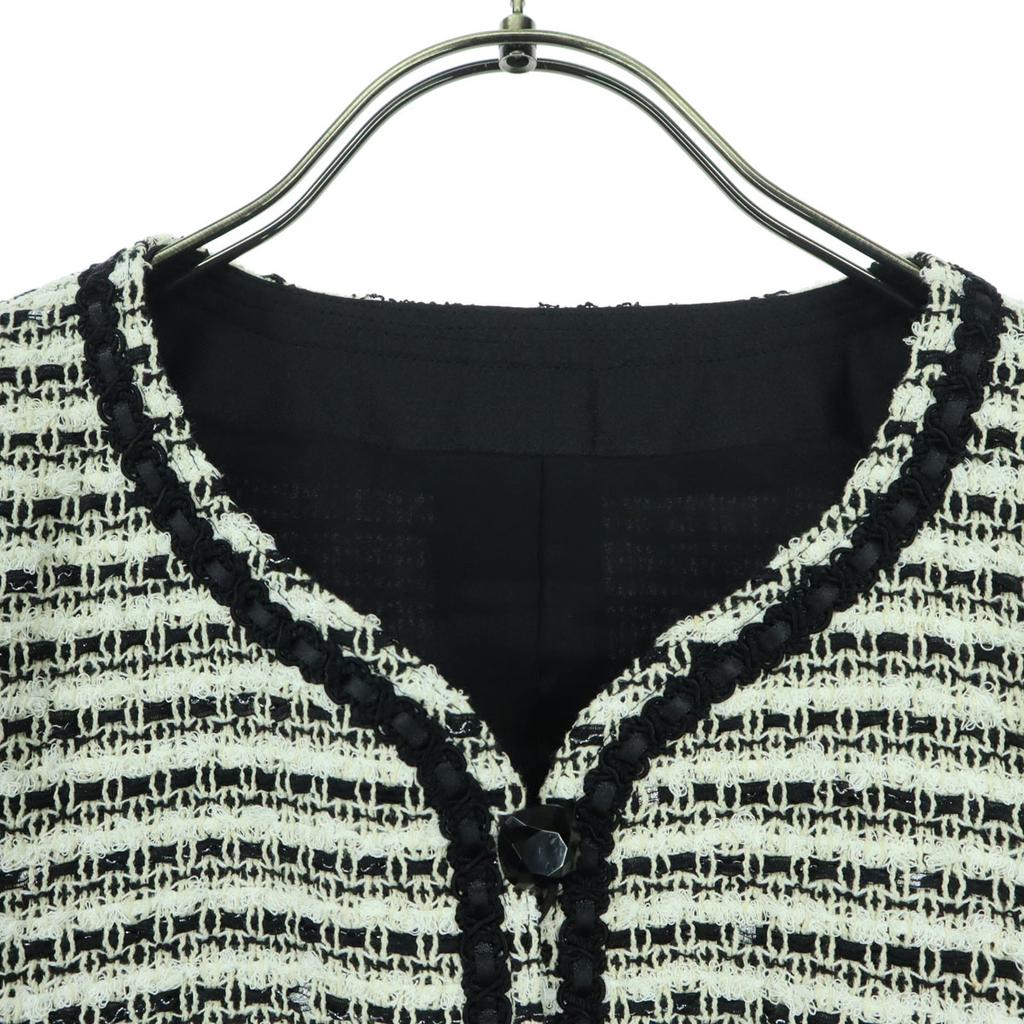 Leilian made in Japan Overall handle Long sleeve No color Tweed jacket 9 Women Used