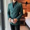 2024 Trendy Korean-Style Men's Loose Suit Jacket - Handsome, Casual, All-Match, Perfect for Spring & Autumn