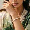 Fashion Elegant Women Bracelet Premium Selected Hematite Strand Braslet Positive Energy Healing Braclet Beach Vacation Jewelry