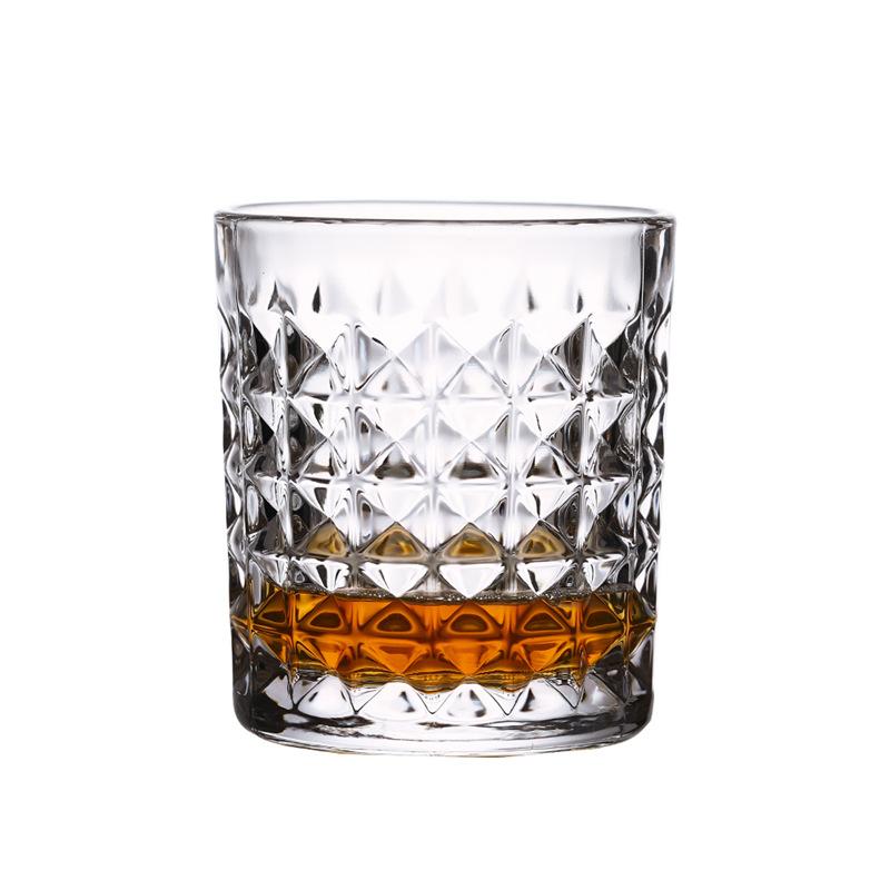 300 מ"ל/330 מ"ל זכוכית לאישה אמבוס יהלום בקבוק מים כוס ויסקי כלי שתייה לנשים כוסות מיץ כוסות ביתיות כוס משקה