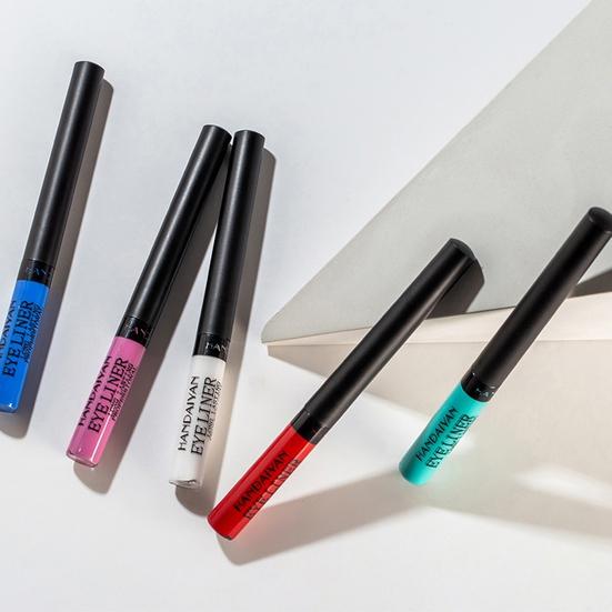 HANDAIYAN Stift, glatt, schnell trocknend, natürliches Extrakt, Augen-Make-up, langanhaltender flüssiger Eyeliner, glatte Make-up-Werkzeuge