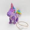 Cute Plush Unicorn Alpaca Toys Girls Kids Walking Talking Plush Electric With Music Toy 35Cm Plush Electric Children'S Gifts