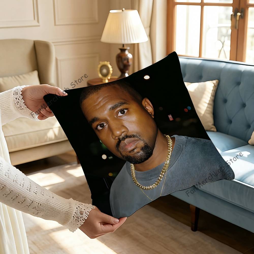 KKanye West Yeezus Ye Jesus Pillow Case For Sofa Decor Car Office Room Printing Cushion Cover Decorations and Protector