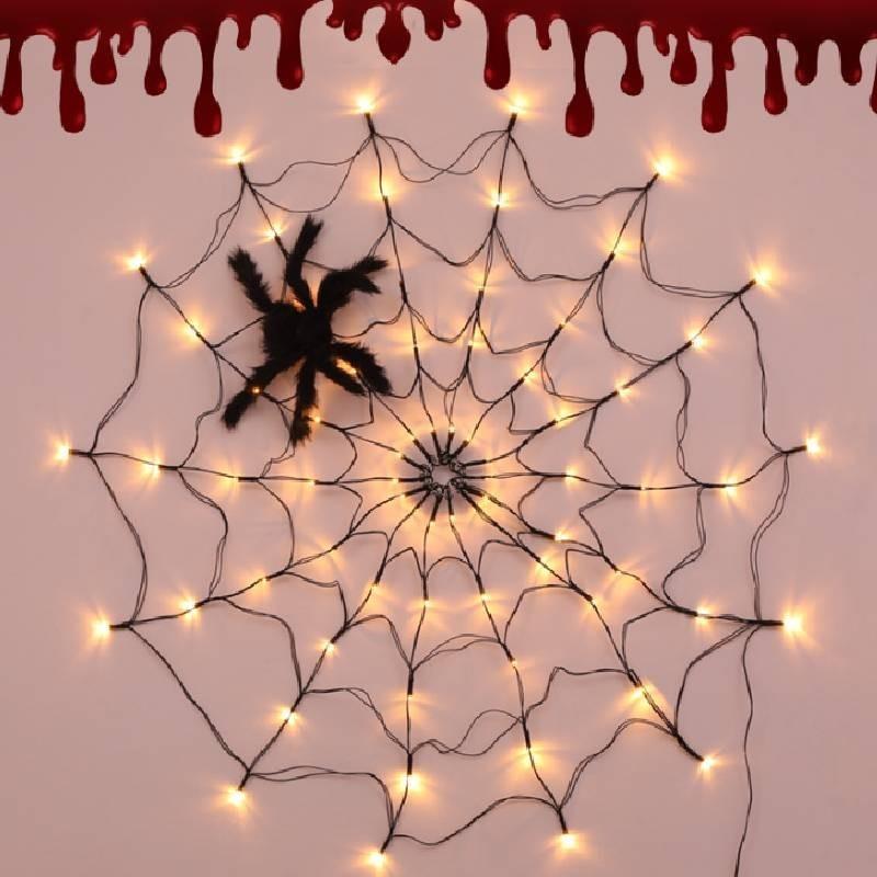 Warm White Ghost Led Halloween Decor Lights Spooky Ambiance For Parties