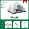Tenda da campeggio automatica pop-up impermeabile: Attrezzatura Pieghevole Portatile per Uso Esterno/Interno